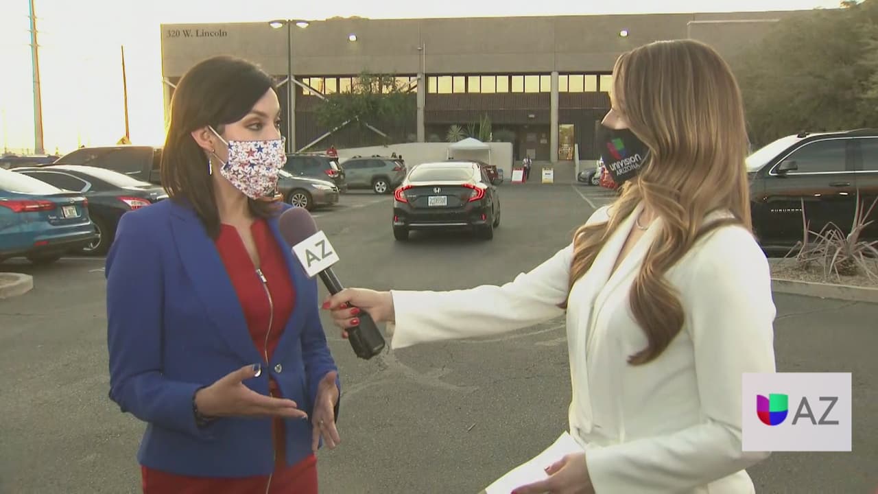 La vocera del Depto. de elecciones del condado Maricopa, Arizona, Erika Flores, informó que al menos 1.7 millones de personas votaron de forma adelantada en el condado y cómo se darán a conocer los primeros resultados de los votos.