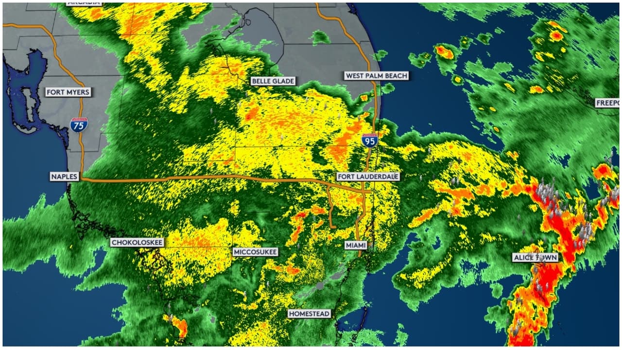 Emiten advertencia de inundación para Hialeah y áreas adyacentes