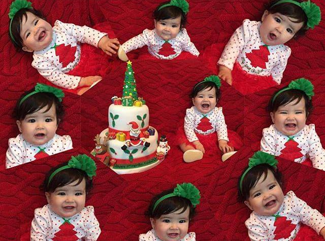 DICIEMBRE 2015: Cuando no sabes cual foto te gusta más y las pones todas. Giulietta cumplía 7 meses.