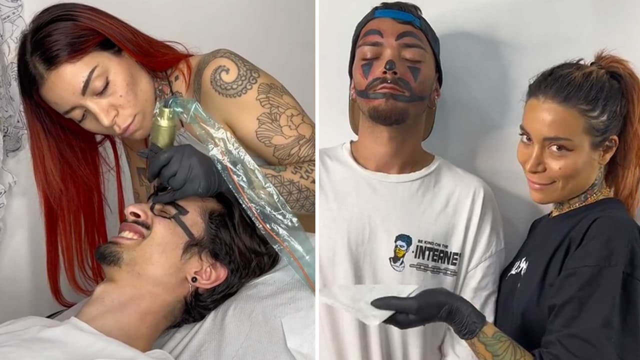 ¿Los peores tatuajes del mundo? Esta tatuadora hace los diseños más raros y terribles, según TikTok