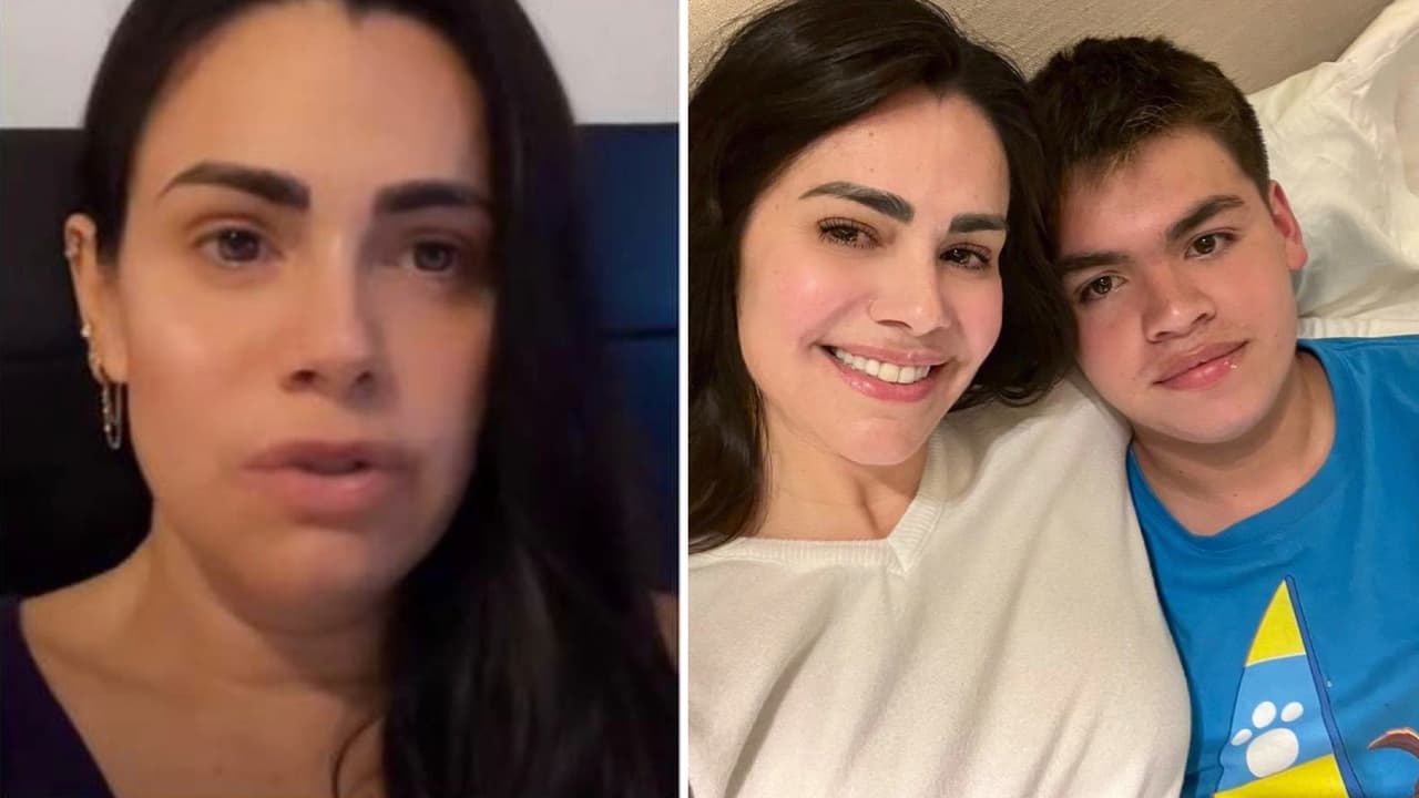 Luz Elena González y su hijo con autismo reaparecen en video y explican cómo está su salud