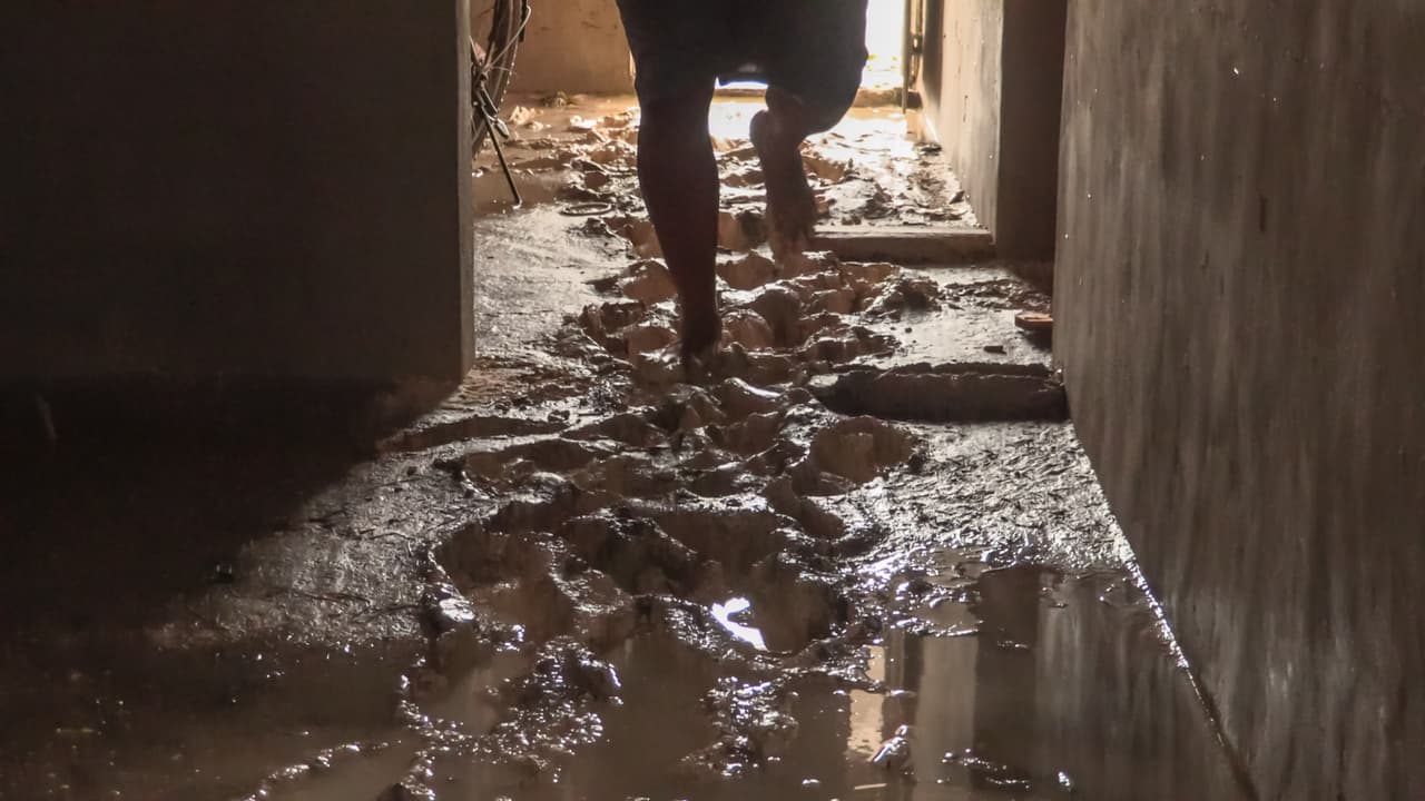 Residents return home after Hurricane Irma, in Caibarien, in the province of Villa Clara.