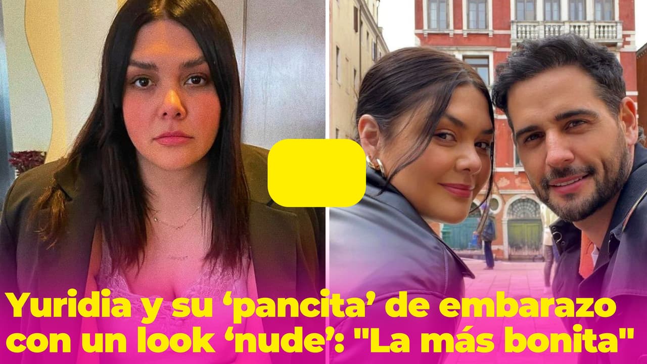 Yuridia presume su ‘pancita’ de embarazo con un look ‘nude’: "Es la embarazada más hermosa"