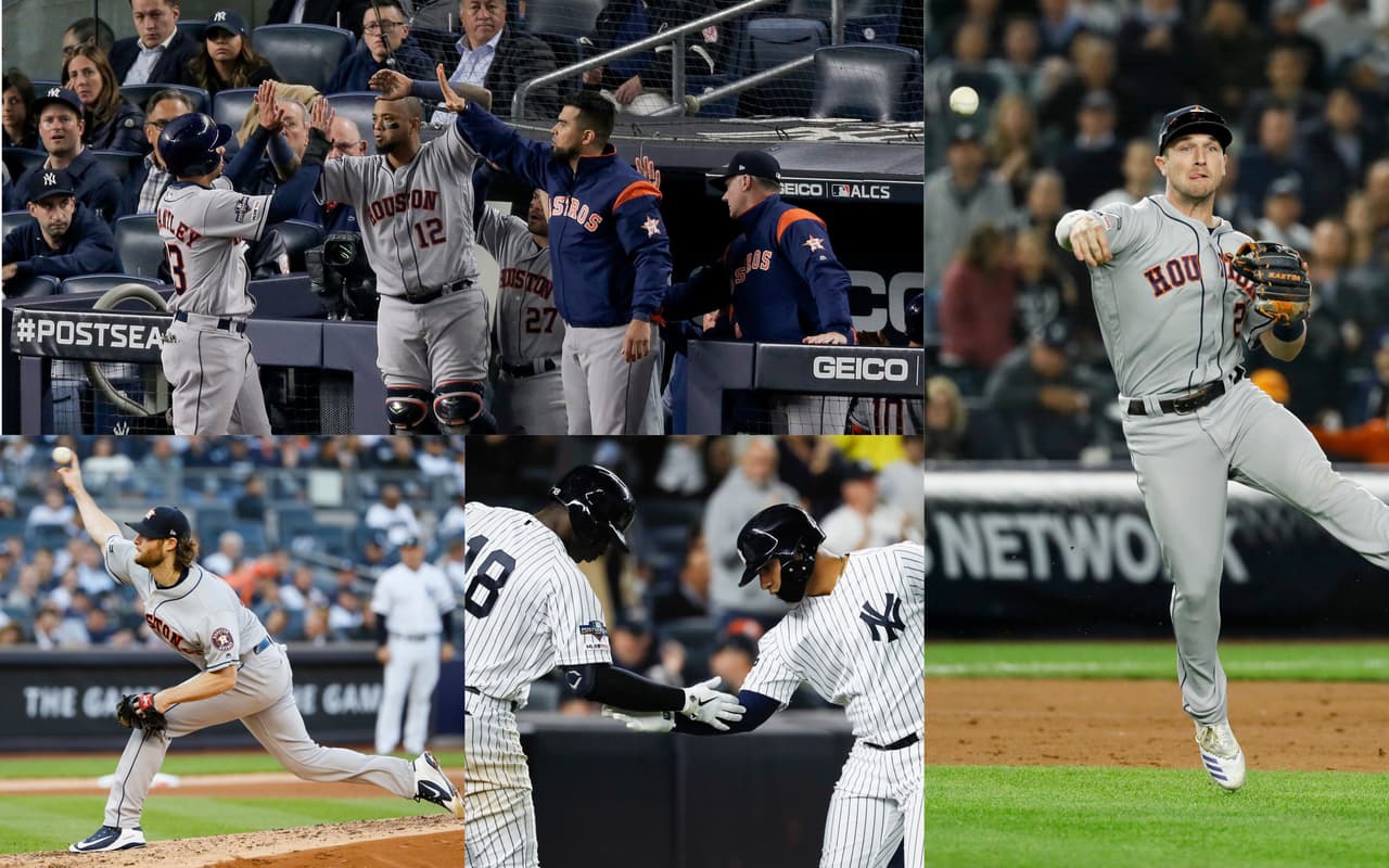 Los Astros derrotan a domicilio a los Yankees y se ponen 2-1.