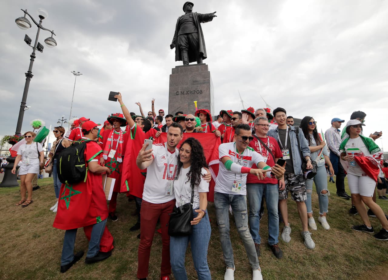 La afición se ha contagiado de la fiebre del Mundial. Ya sea en los estadios, en las calles de Rusia o en todas partes del mundo, ya nadie está a salvo de esta 'enfermedad'.