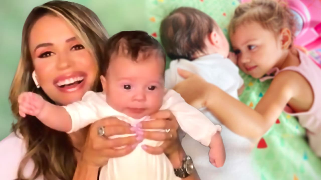 Con "el corazón a mil por hora", Carolina Sarassa presentó a su bebé Noah por primera vez en televisión