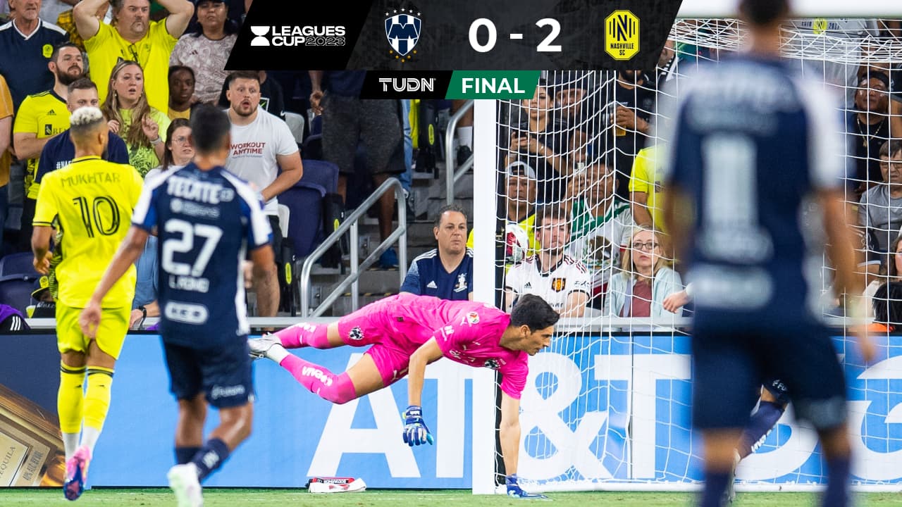 Adiós, Liga MX... Nashville echa a Rayados y está en la Gran Final