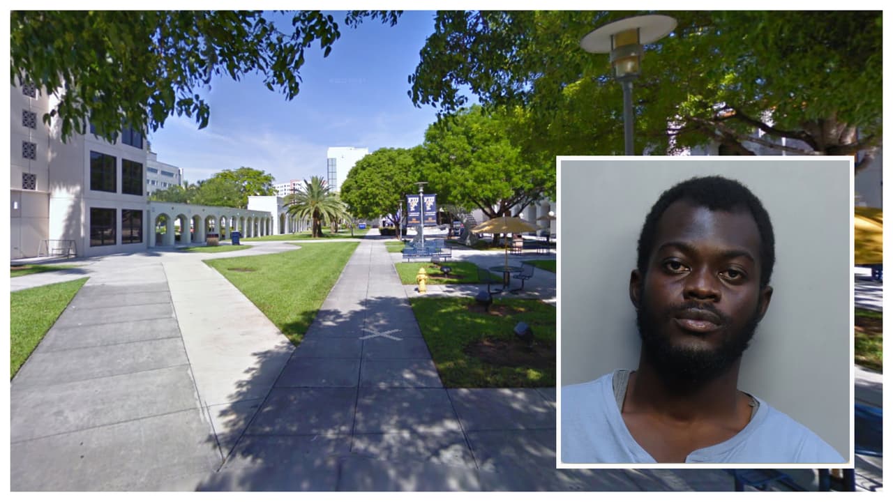 Arrestan a hombre acusado de exponerse y tocarse frente a una estudiante en un aula de FIU