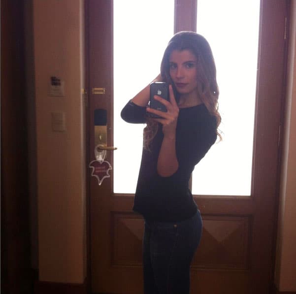 Ella es Aranza Carreiro, una de las colegialas.