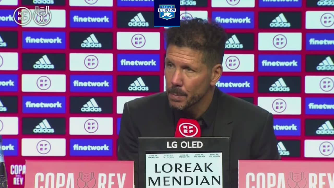 'HH' y Simeone concuerdan que la suerte en el futbol es caprichosa