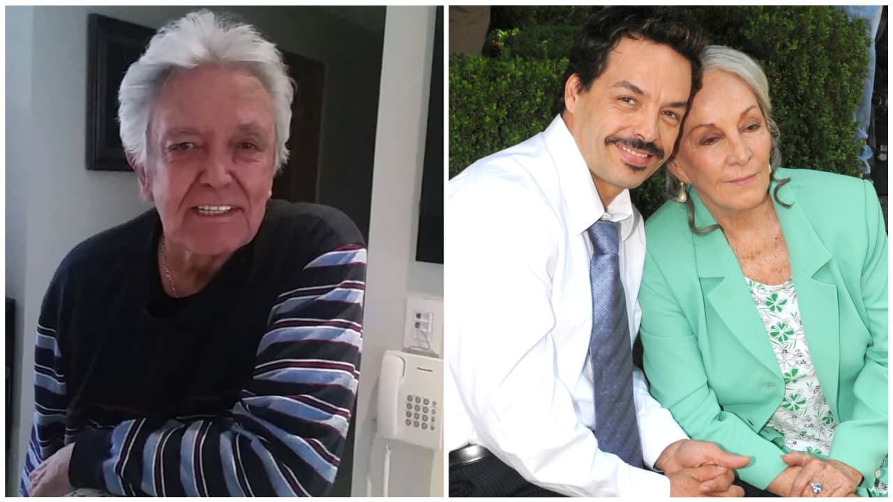 Alberto Vázquez no quiso hablar de la muerte de su expareja Isela Vega, pero apoya a su hijo Arturo