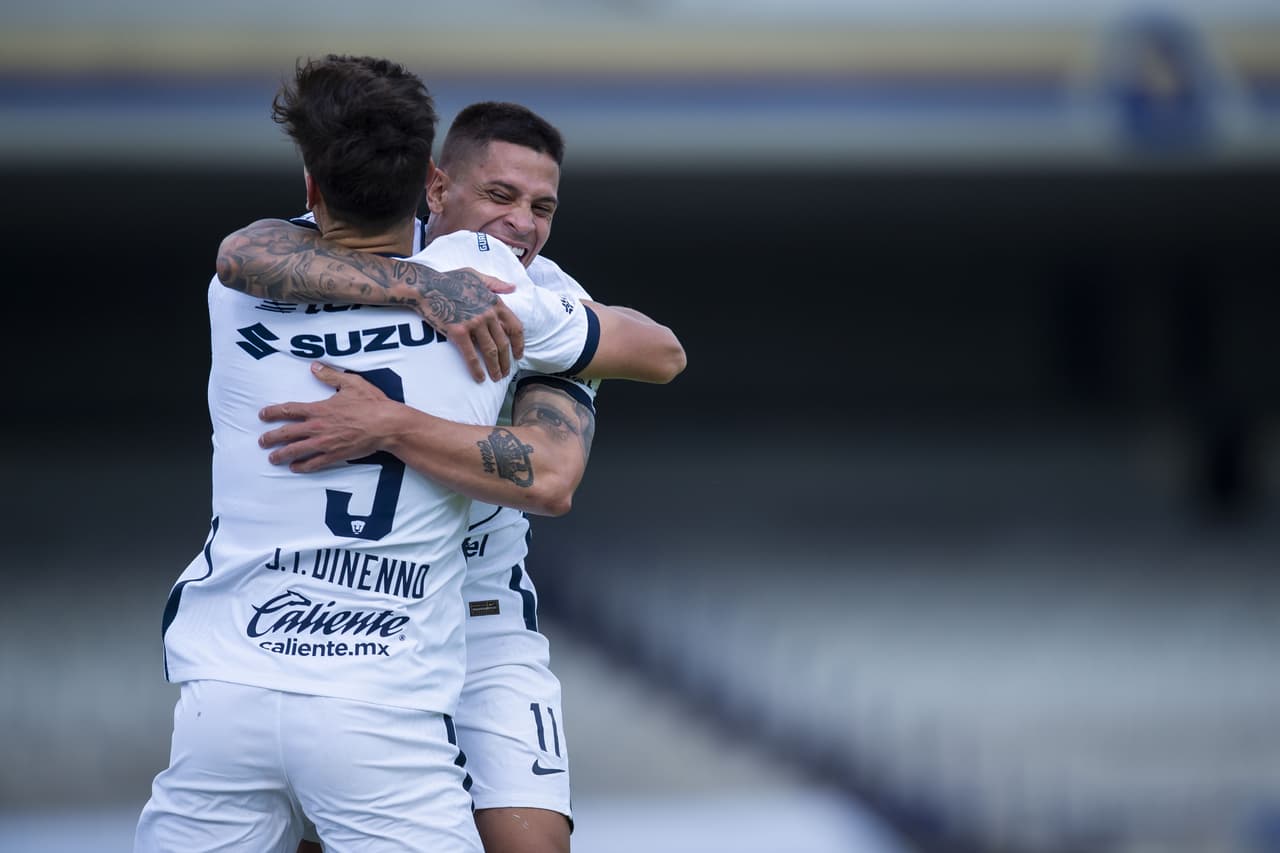 Disparó un tremendo derechazo desde fuera del área para fusilar a Rodríguez.