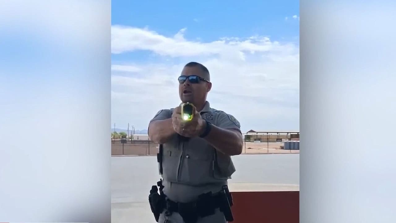 Enfrentamiento en gasolinera de Arizona termina en incendio tras uso de Taser por agente federal