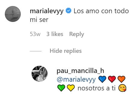 Gracias a la armonía que existe, Ariel ha podido lograr que 
<b><a href="https://www.univision.com/famosos/gracias-por-ensenarme-a-ser-fuerte-maria-levy-le-envio-un-emotivo-mensaje-a-talina-fernandez-fotos">María y su familia tengan una buena relación</a></b>, lo que se refleja en las fotografías y mensajes que el actor y su esposa comparten en redes sociales.
<br>