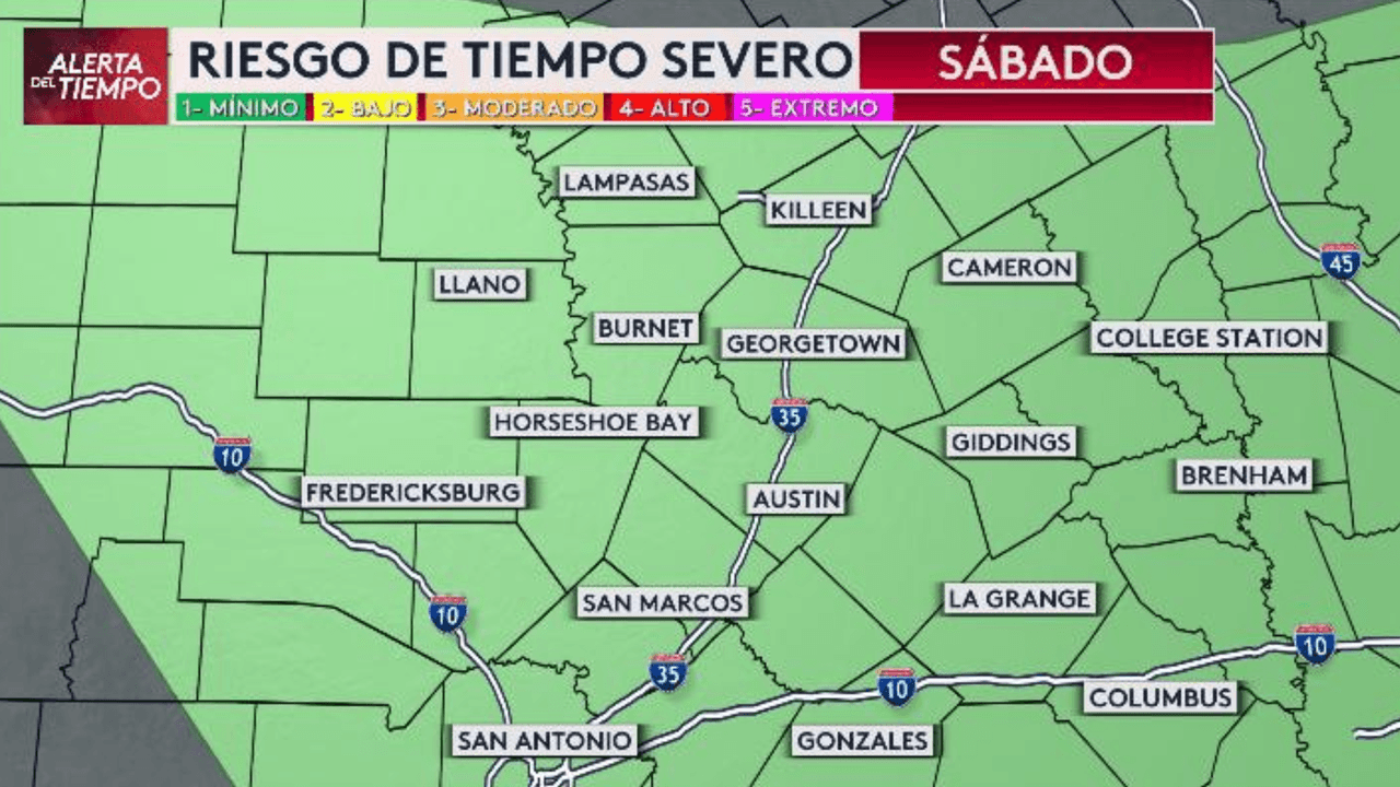Lo más peligro de estas tormentas será la lluvia, el viento y las descargas eléctricas, informa Orlando Peña, meteorólogo de 
<i>Univision 62</i>. No se descarta granizo ni tornados, pero realmente es muy baja la probabilidad que estos dos fenómenos ocurran. En caso de caer granizo serán muy pequeños y se derretirán rápidamente.