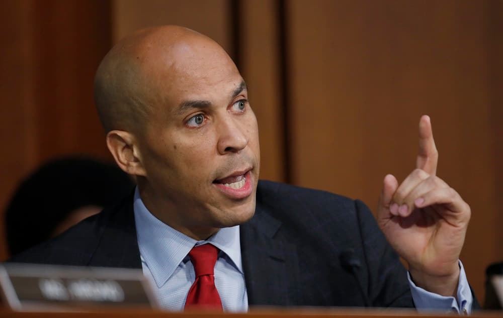 El senador demócrata Cory Booker lanza su campaña para ser el candidato demócrata para las presidenciales de 2020