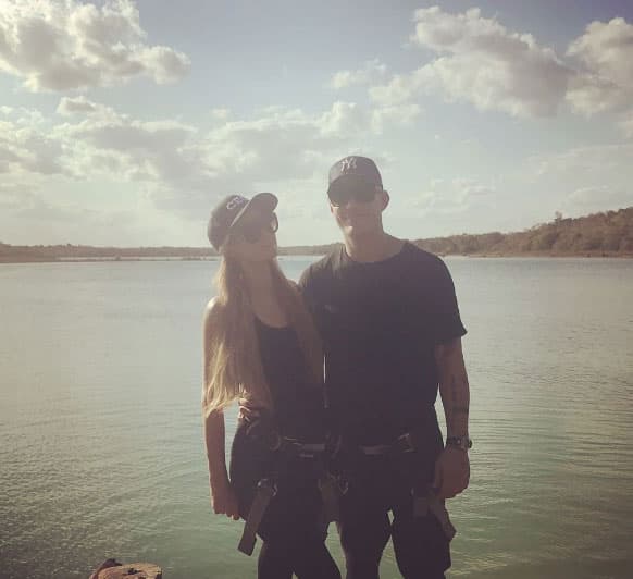 Paris Hilton con su novio en Tulum, México