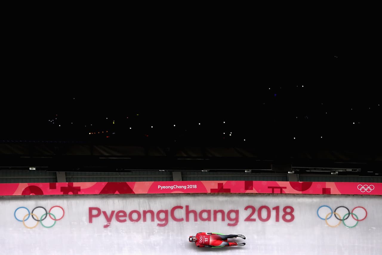 Espectaculares imágenes de la preparación y entrenamientos de los atletas en las diferentes disciplinas previo al comienzo de los Juegos Olímpicos de Pyeongchang 2018.
