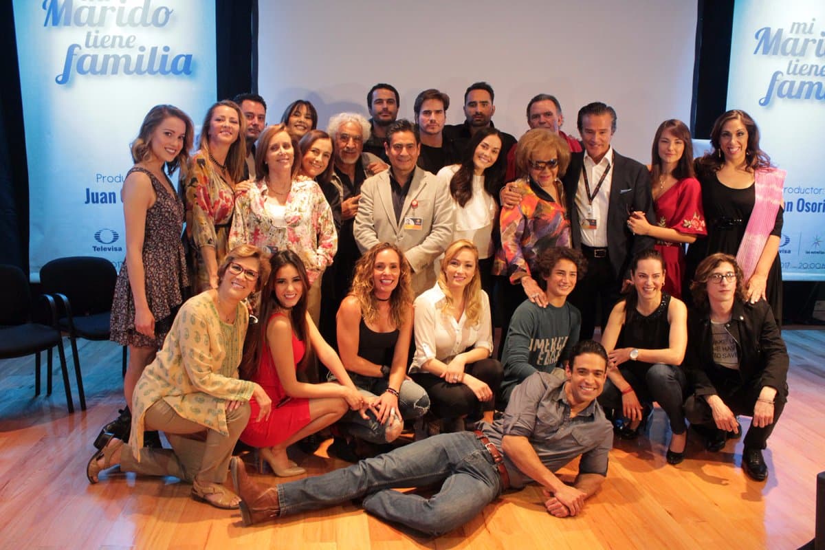 ‘Mi marido tiene familia’ presenta a su gran elenco