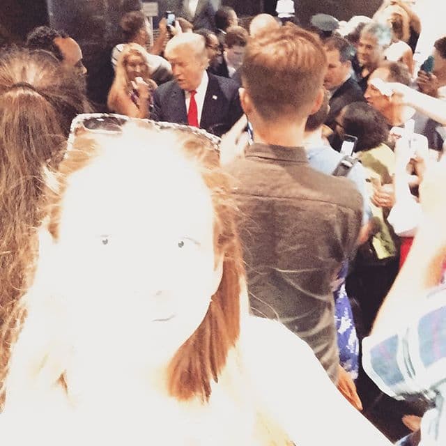 "Es muy claro que la retórica de Donald Trump es racista", afirmaba uno de los ahí congregados. (Foto: jzolotarenko)