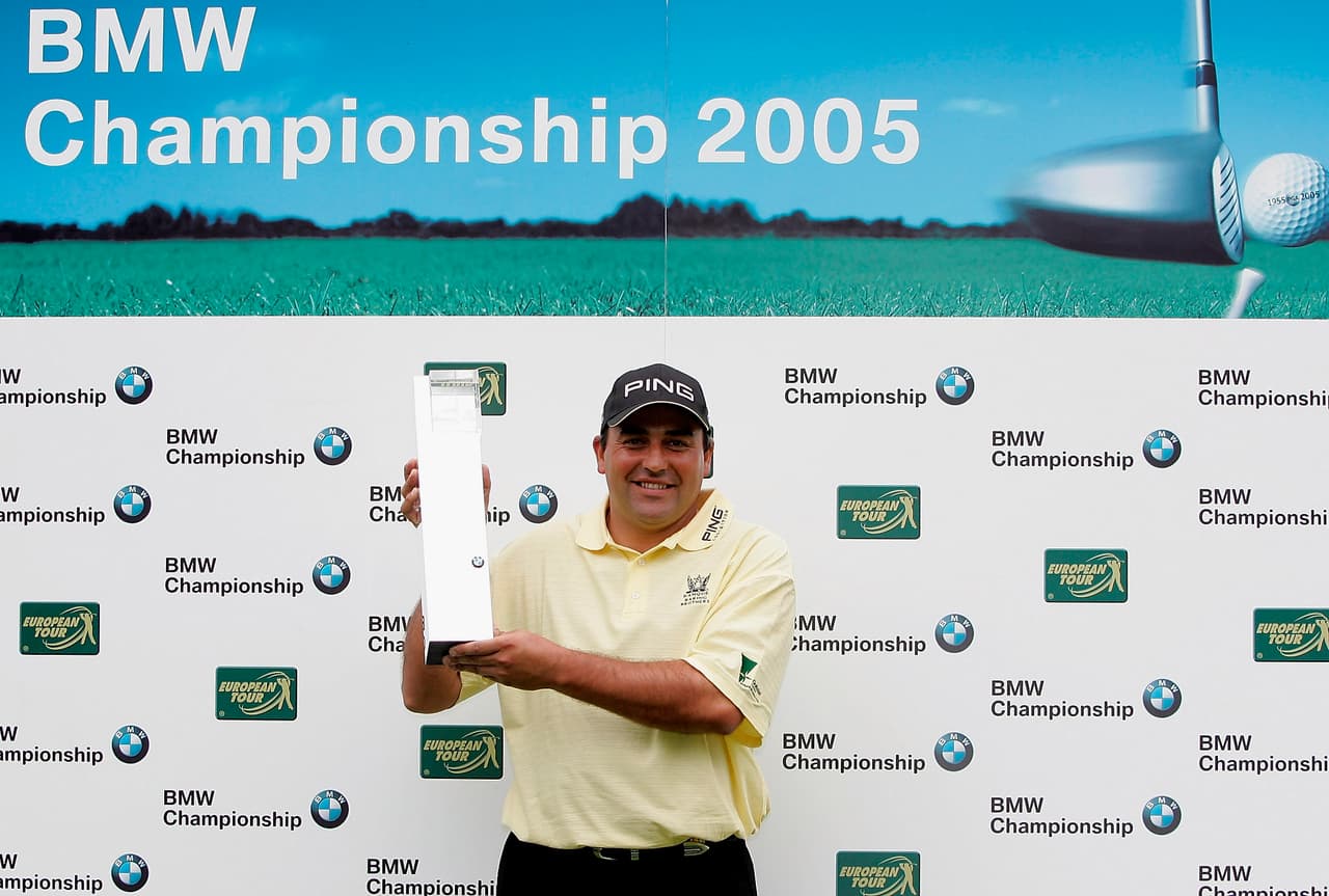 La figura del argentino creció con su victoria de 2005 en el Campeonato Británico de la PGA, el segundo torneo europeo más importante después del British Open, con lo que entró en el 'Top 10' de la clasificación mundial.