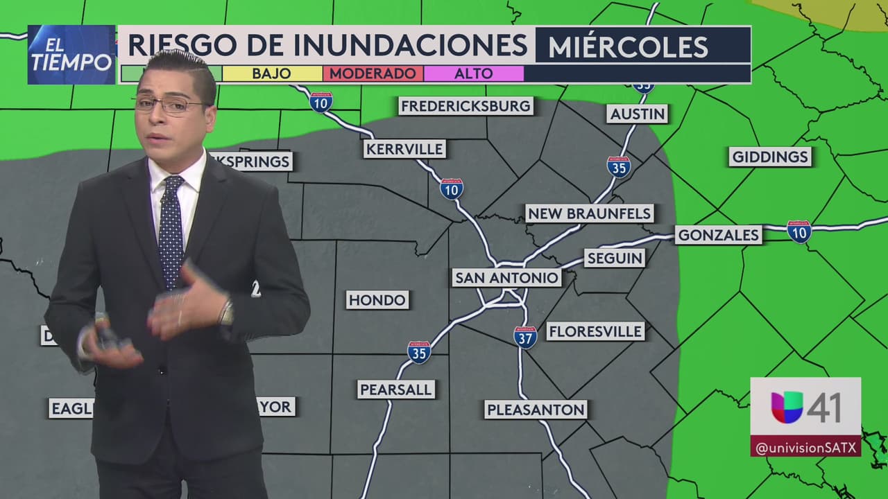 Aquí puedes ver cuándo llega el frente frío a la región del centro de Texas y los peligros principales del tiempo.