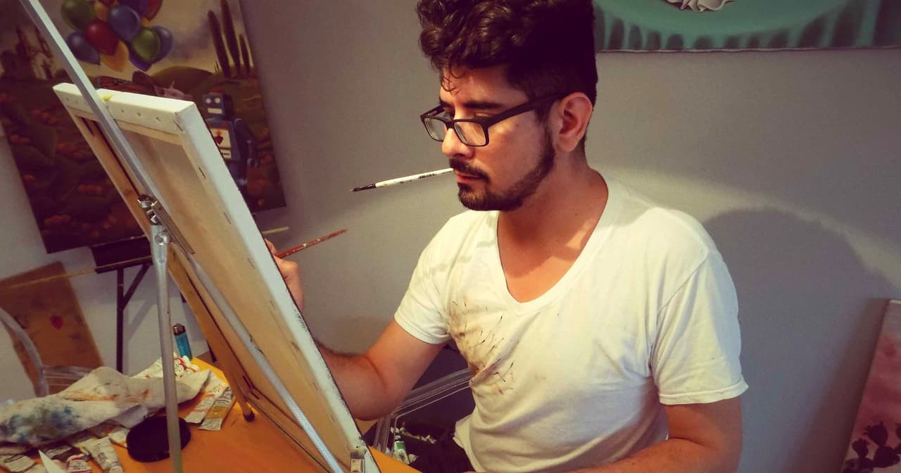 Wood Fancher Anthony nació y creció en Houston, Texas. Es un artista reconocido en la ciudad espacial.