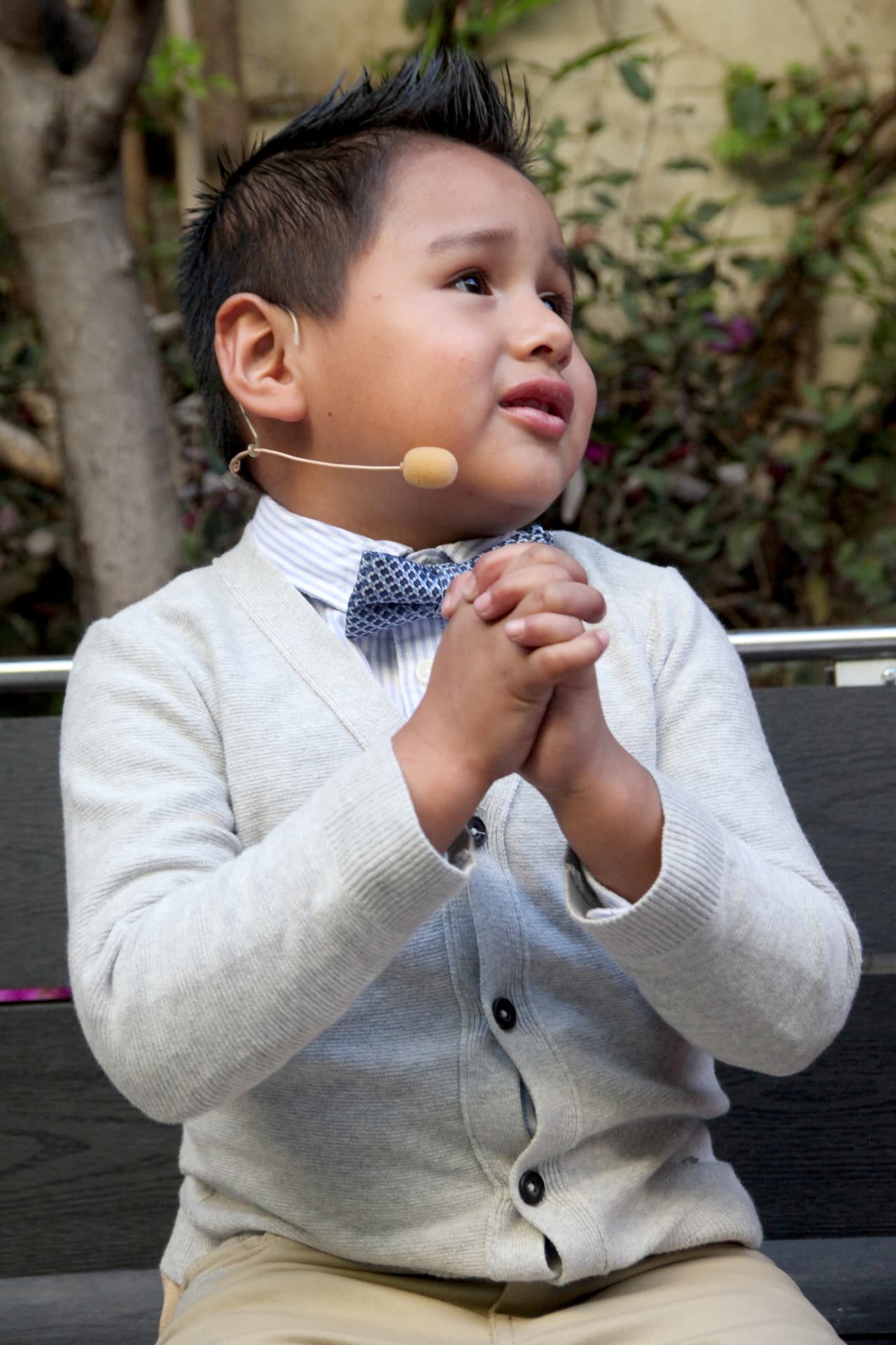 En backstage, Giovani confesó que extraña a sus hermanos, pero está dispuesto a seguir dando lo mejor de sí en Pequeños Gigantes.