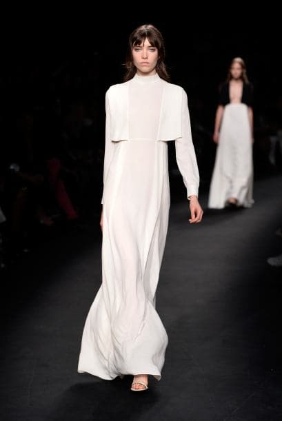 Los vestidos ´black & white´ no podía faltar.