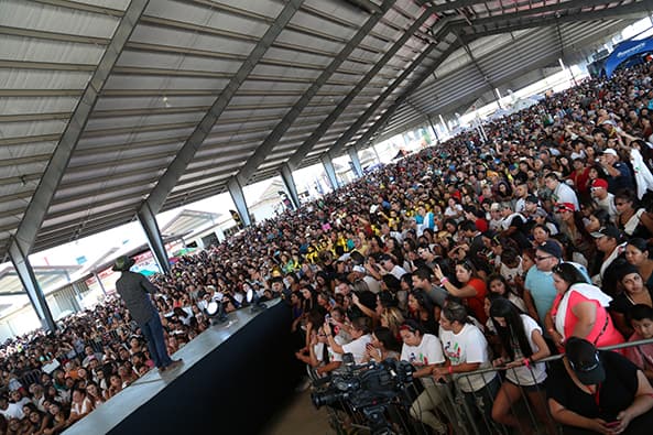 ¡Y el público disfrutó cada presentación musical!