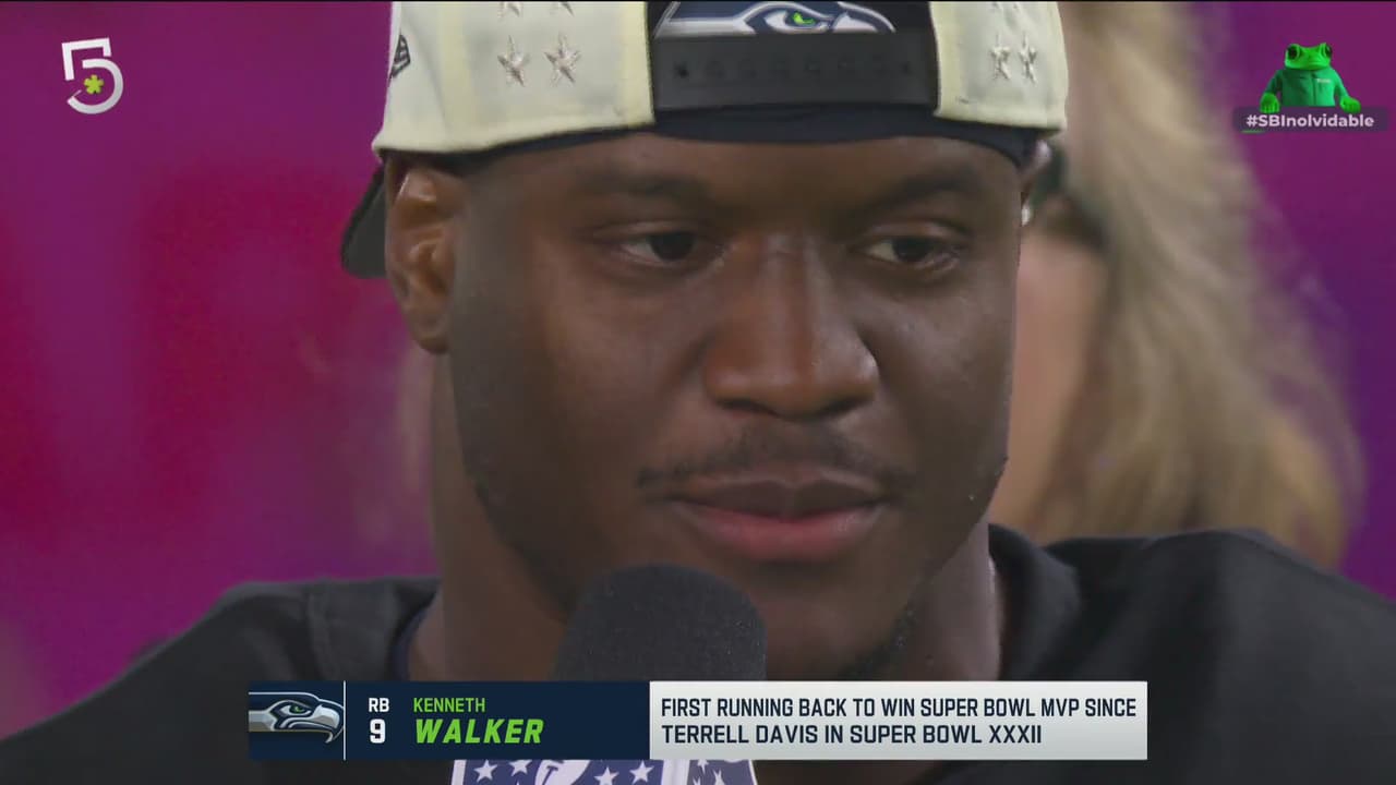 Kenneth Walker gana el MVP del Super Bowl LX