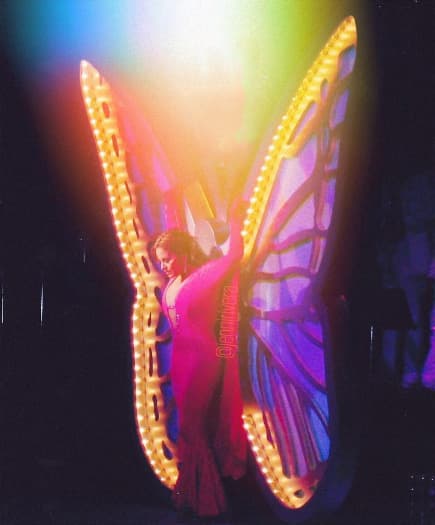 ‘La Mariposa de Barrio’ nos dejaba boquiabiertos con los atuendos que lucía en cada uno de sus shows.