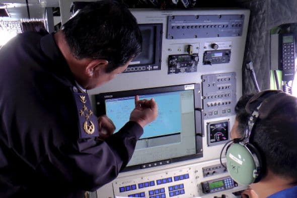 Se trataba de una enorme zona del Océano Índico.