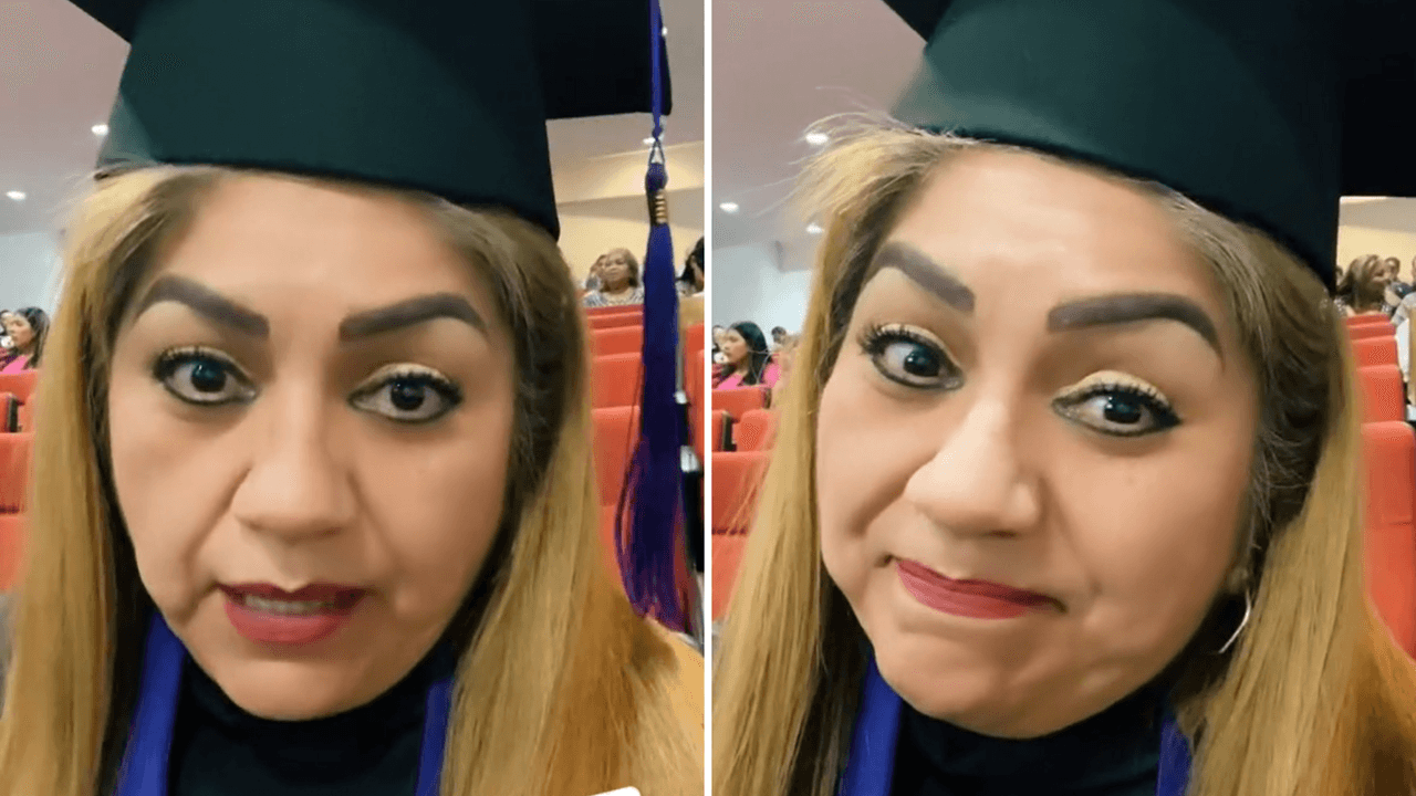 Mujer acaba la preparatoria a los 50 años y sus hijos no van a su graduación: “Tuvieron algo más importante”