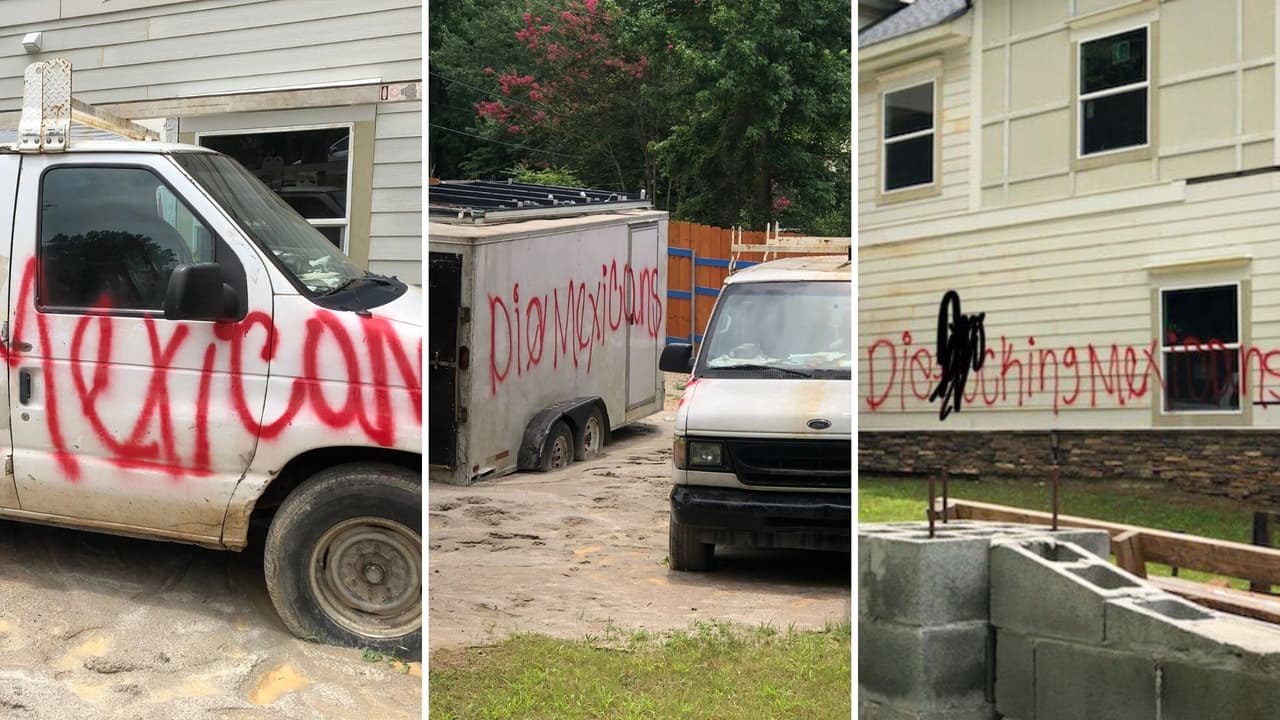 “Han matado a tres de nuestros perros": Familia hispana recibe amenazas de muerte en grafitis pintados en su casa y camioneta