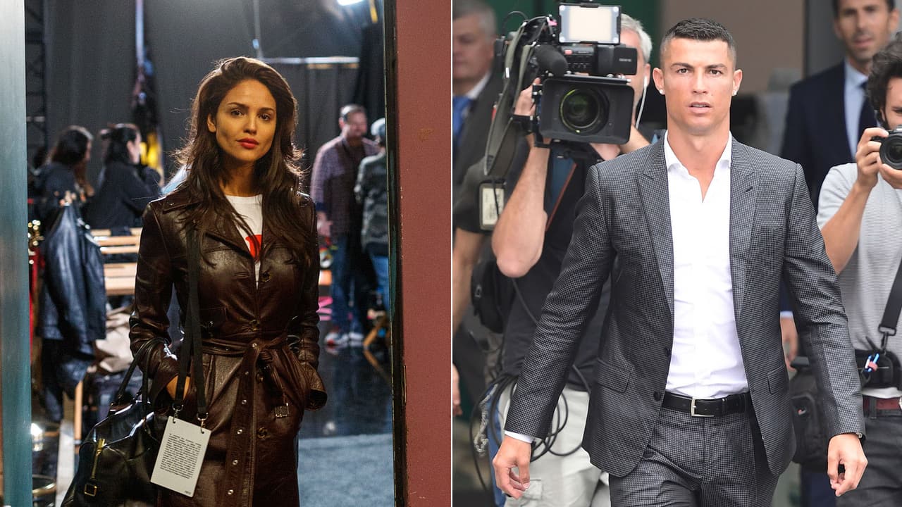 <b>Eiza González y Cristiano Ronaldo</b>
<br>Otra de las grandes pero muy corta relación de la mexicana fue el futbolista portugués, que invitó a la mexicana a la Eurocopa y varias fiestas privadas en Ibiza, durante sus vacaciones.