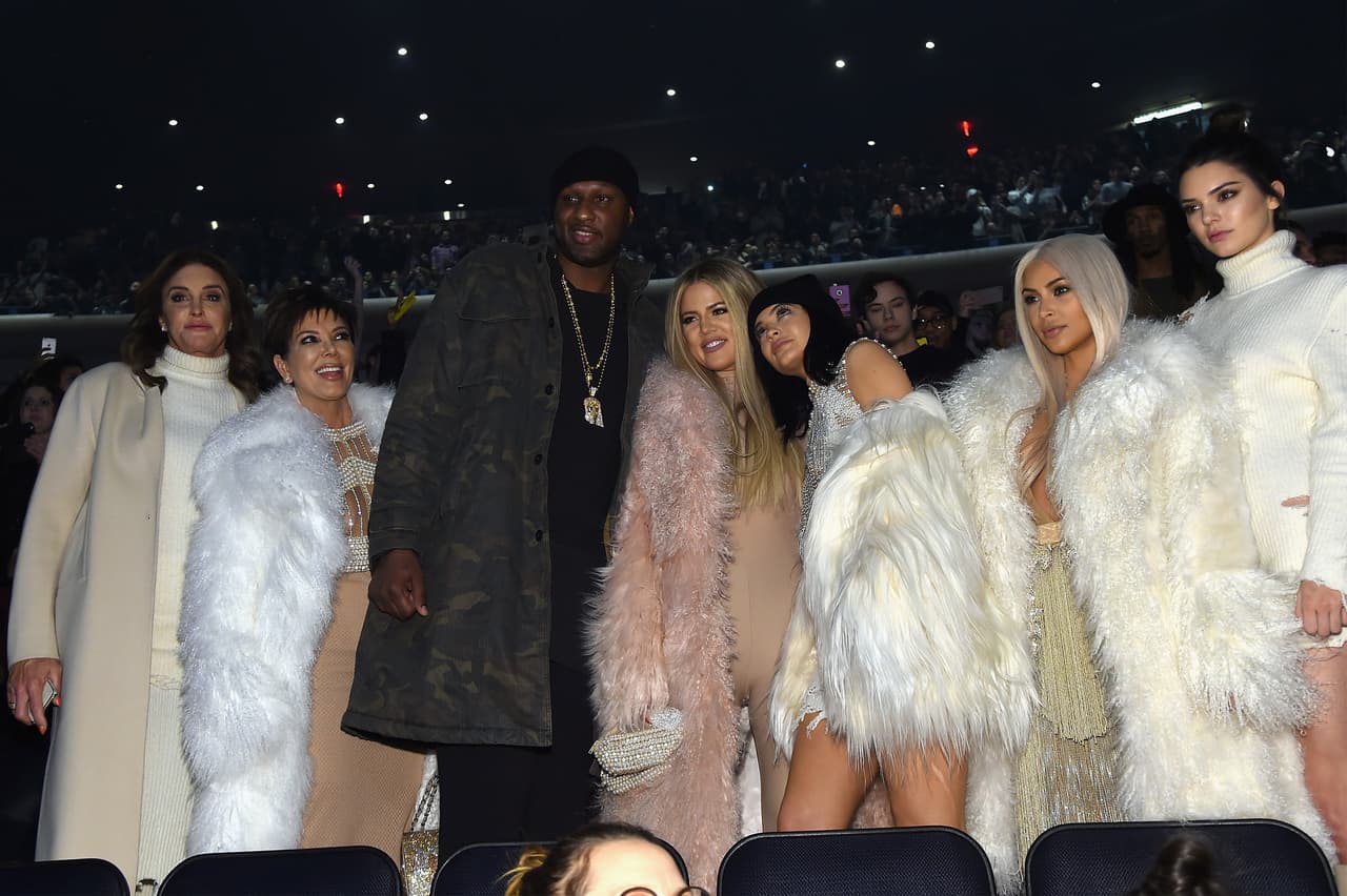 Lamar junto al resto de la familia.