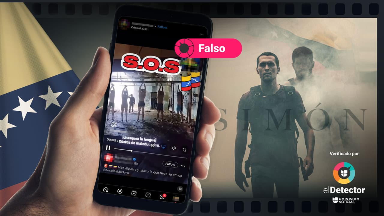 Ese clip de video no es la filtración de una tortura real en Venezuela: es de una película 
