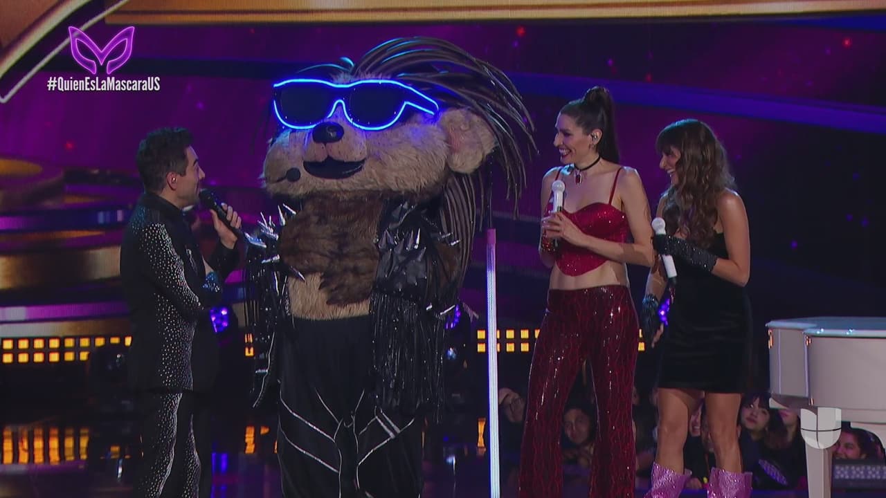 Para la segunda ronda de la competencia Puercoespunk cantó con las chicas de Ha*Ash el tema ‘Supongo que lo sabes’.