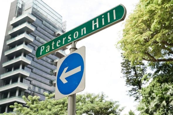 5. PATERSON HILL. Cerca del Orchard Road Shopping Belt, esta calle en Singapur es reconocida por sus tiendas de diseño y restaurantes. El precio promedio del metro cuadrado es de 42,500 dólares. (Imagen de Twitter).