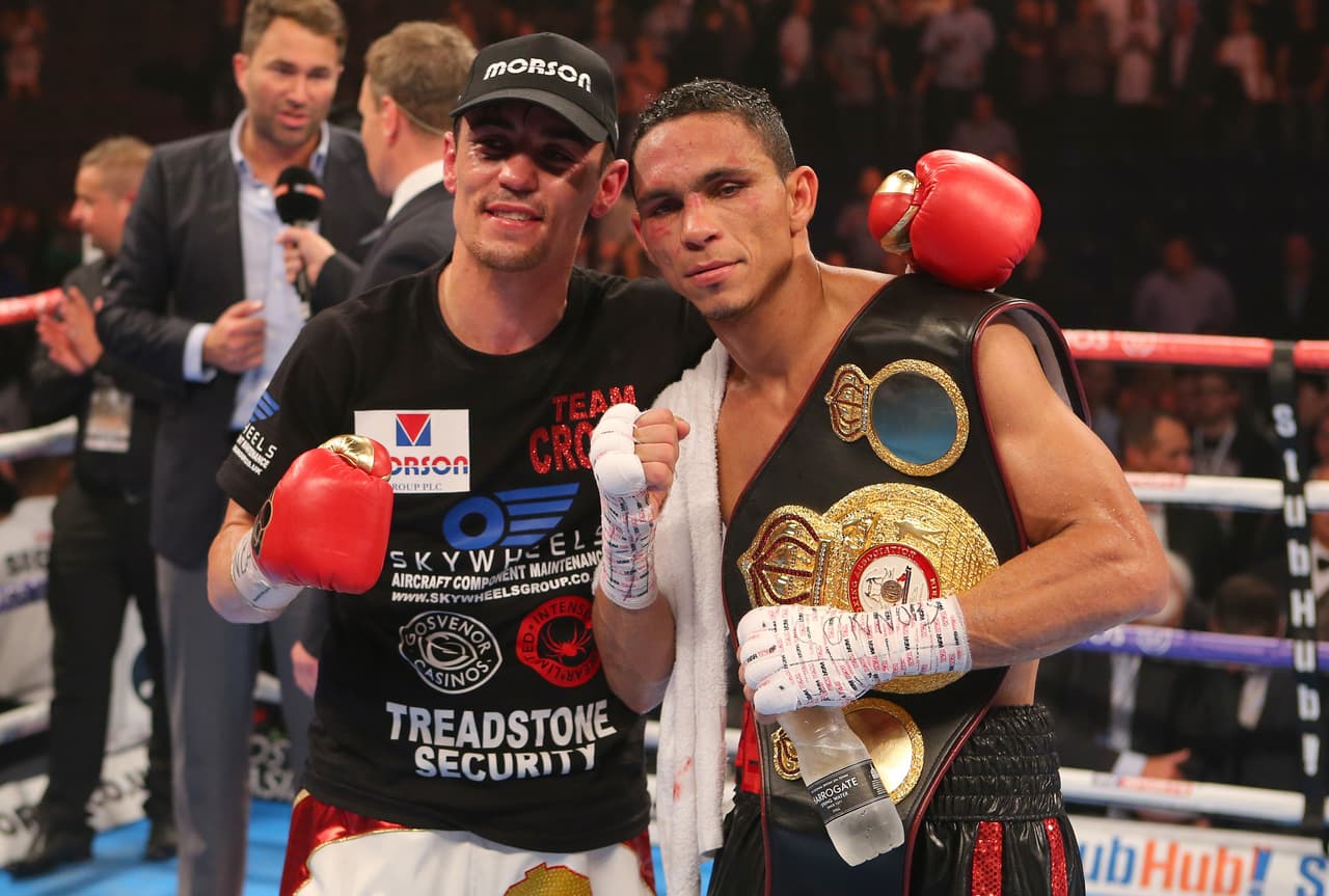 Darleys Pérez empató con Anthony Crolla y retuvo título ligero AMB