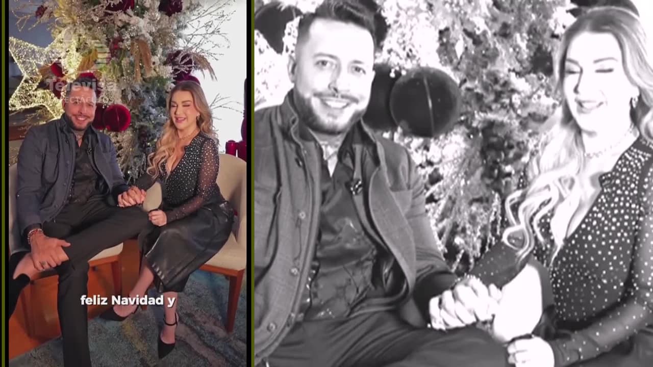 Alicia Villarreal cancela concierto en Guanajuato y manda mensaje navideño junto a su novio