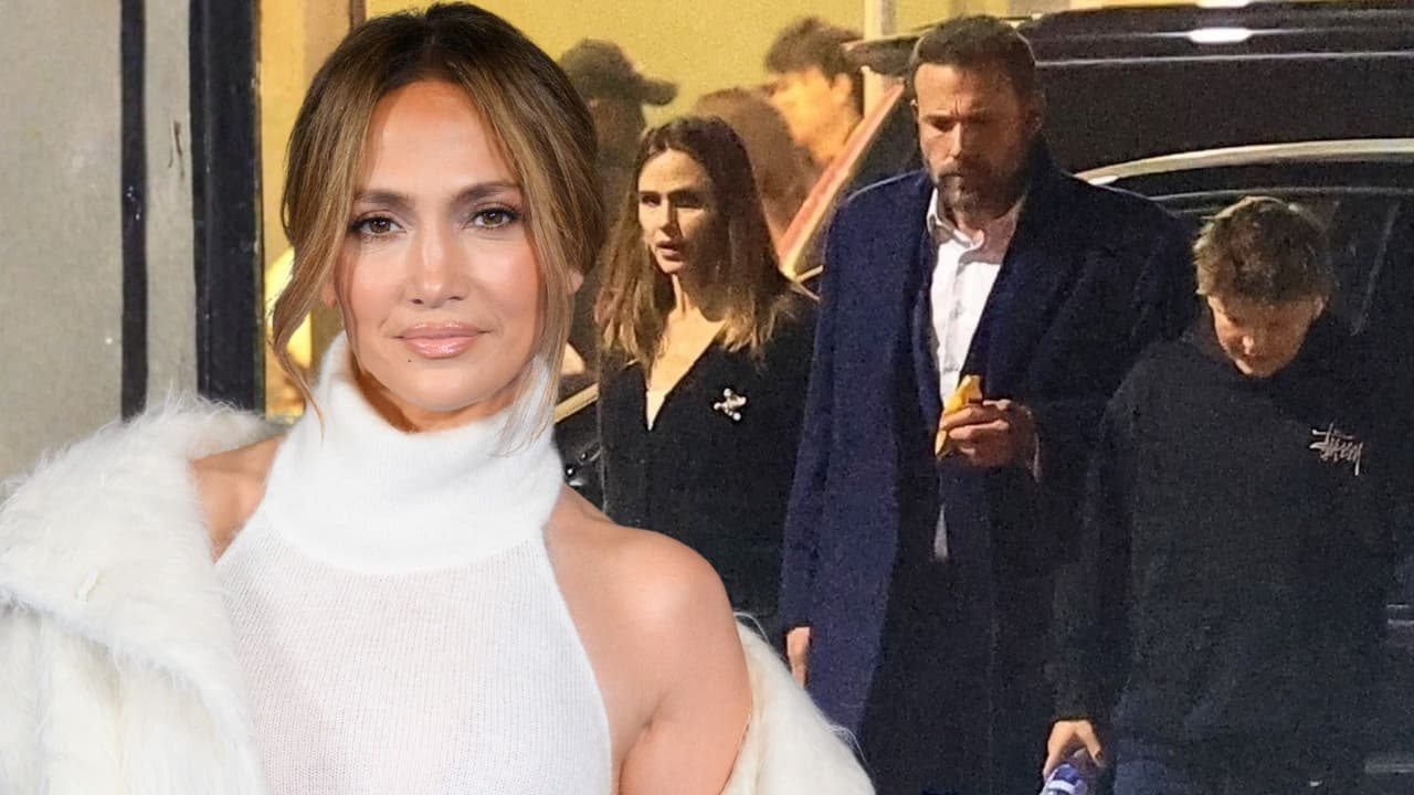 JLo protagoniza un incómodo reencuentro con Ben Affleck y Jennifer Garner