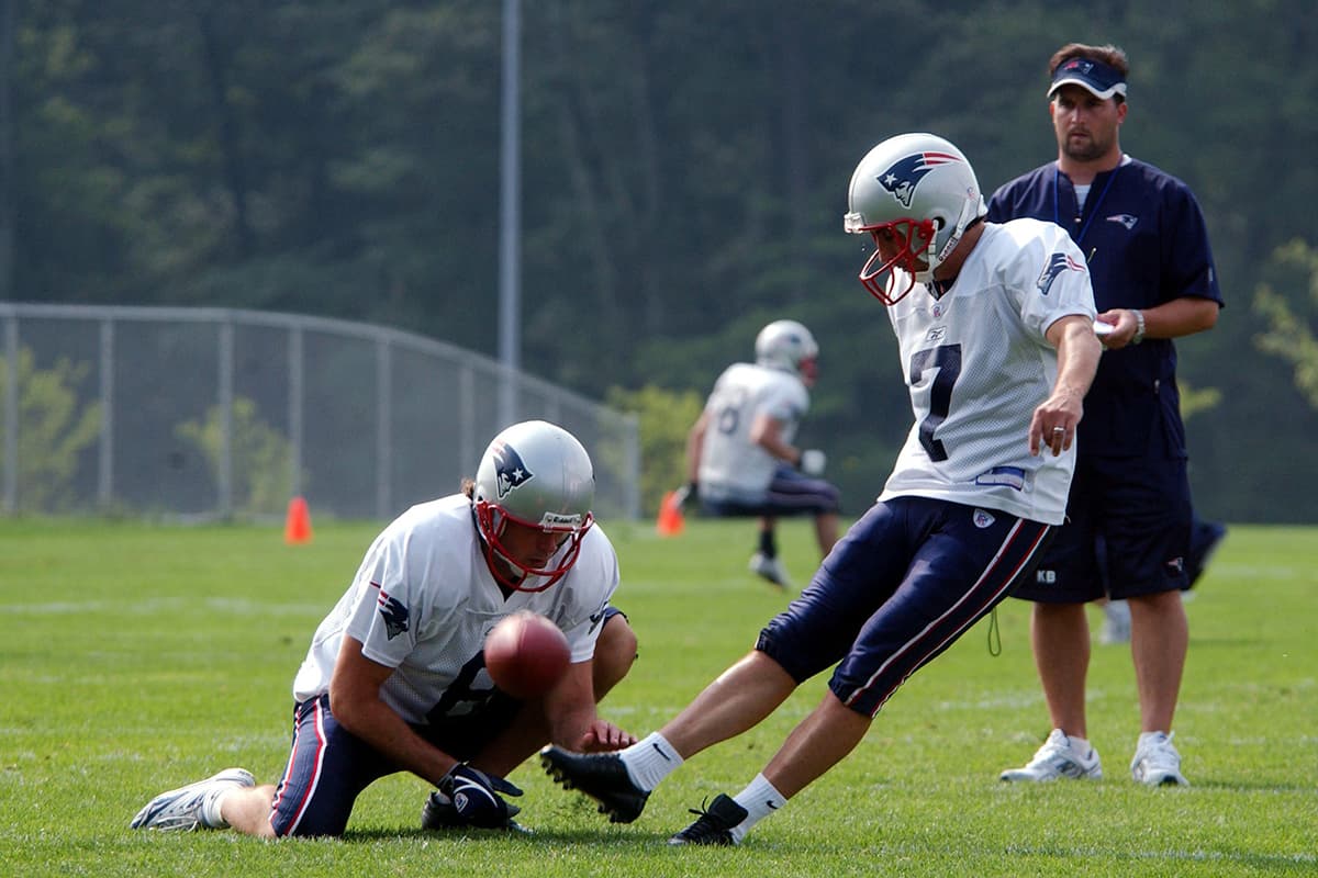Para 2006, ya recuperado, llegó a los New England Patriots jugando algunos encuentros de pretemporada.
