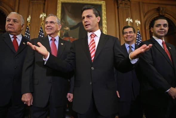 Peña Nieto explicó que su meta será trabajar en favor “de una relación más estrecha, más propositiva, más constructiva y de mayores beneficios para nuestros pueblos”.