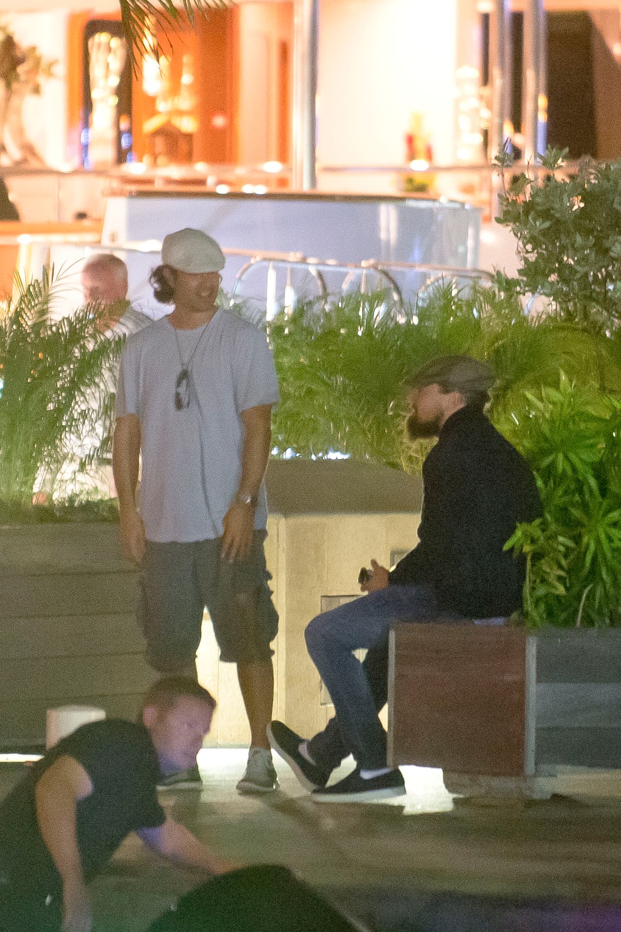 Así lucía con su barba larga y descuidada.