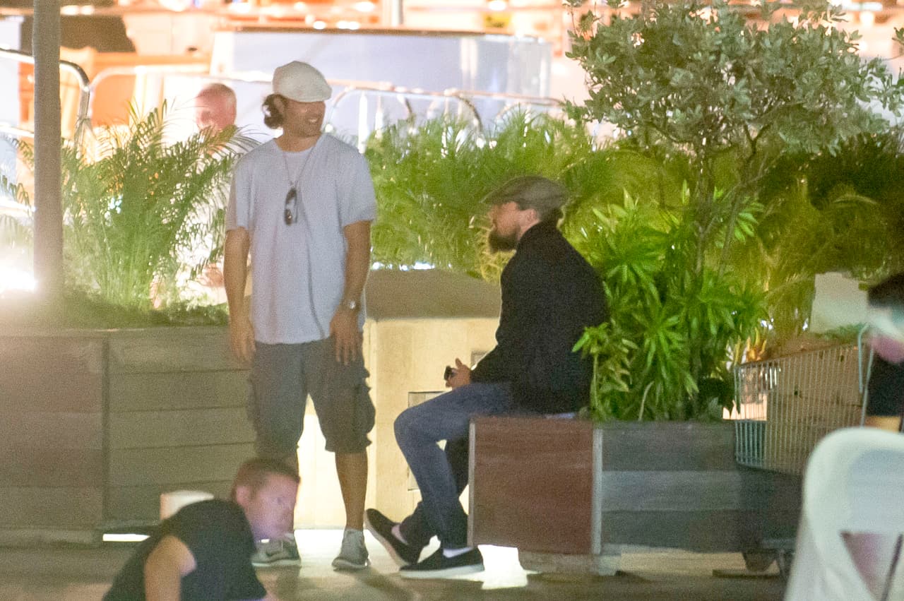 Así lucía con su barba larga y descuidada.