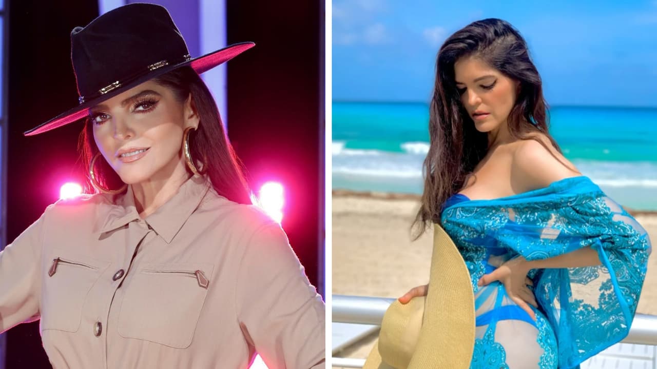 Ana Bárbara muestra fotos inéditas de su infancia y adolescencia: sigue igualita