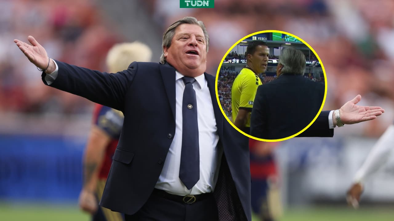 Miguel Herrera, expulsado por el árbitro que debutó como jugador en Liga MX