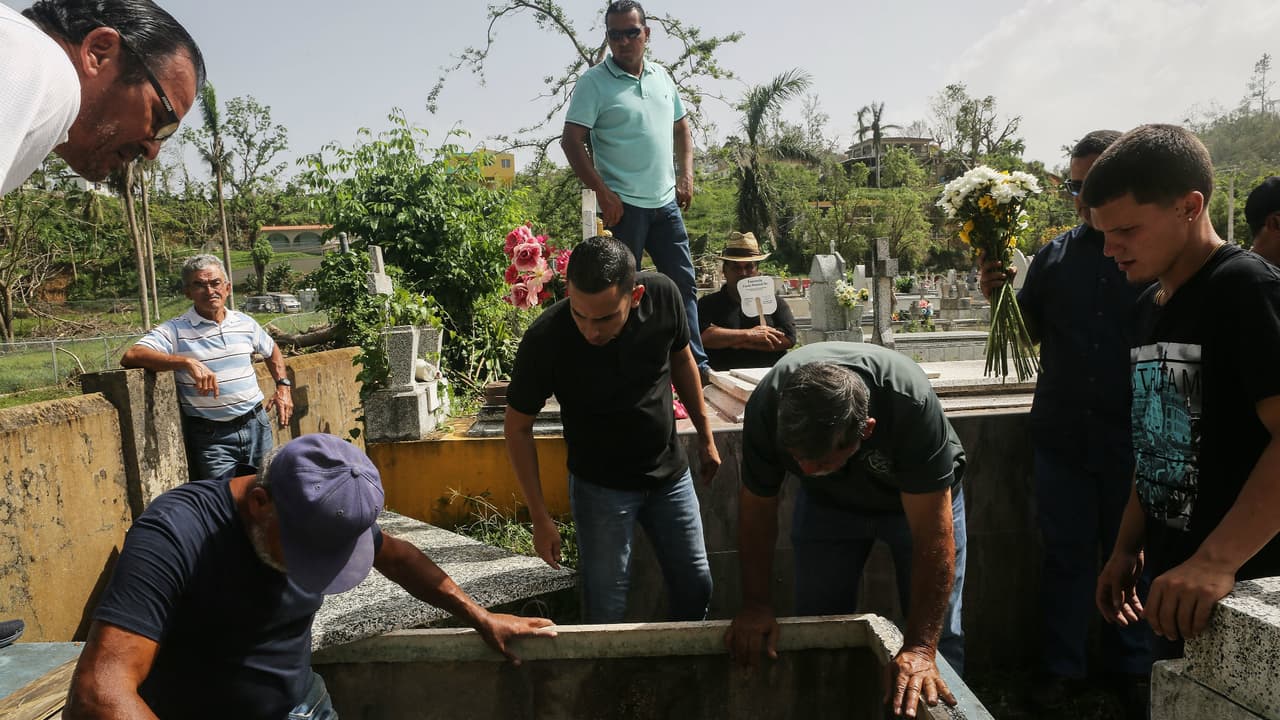 Durante la emergencia del huracán María hubo mil muertes más en Puerto Rico que el mismo período en 2016
